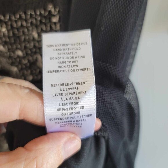 Cleo Petites Black and white mesh evening dress. Like new condition - Picture 12 of 12